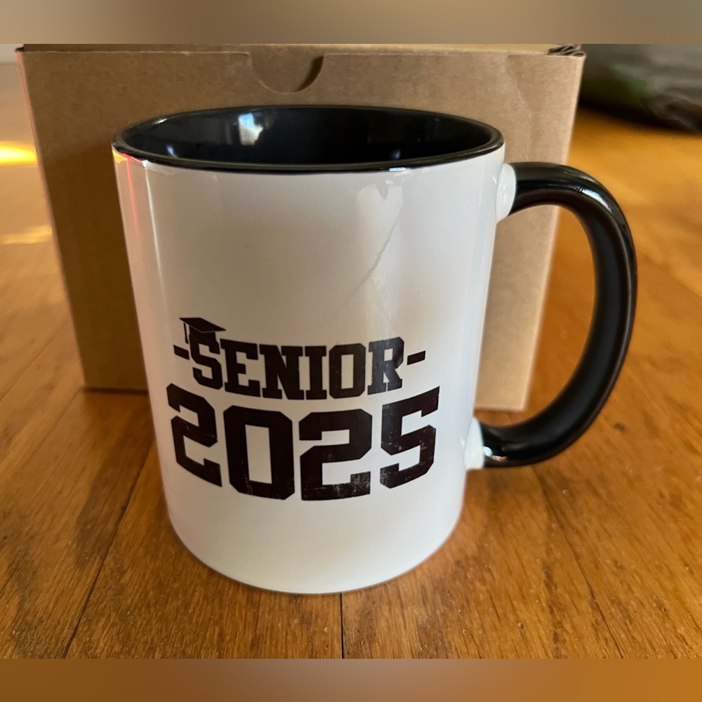 shop4ever Class of 2025 Senior Graduation Ceramic Coffee Mug Tea Cup NEW